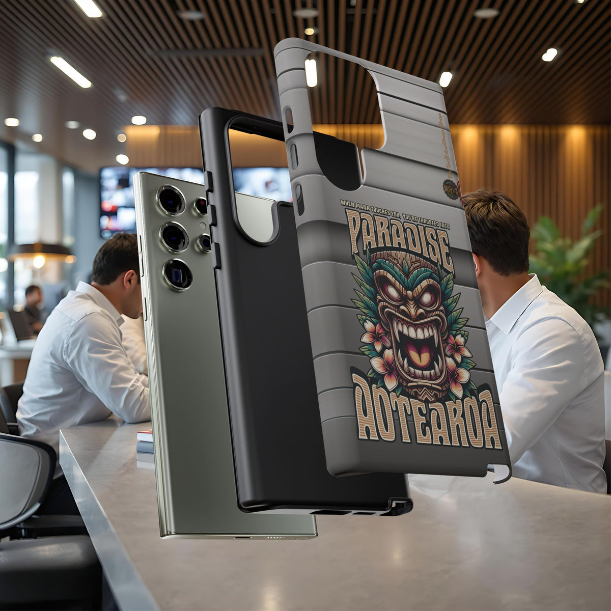 Aotearoa – Tiki Maori &amp; Ancestral Mana Shockproof Case
