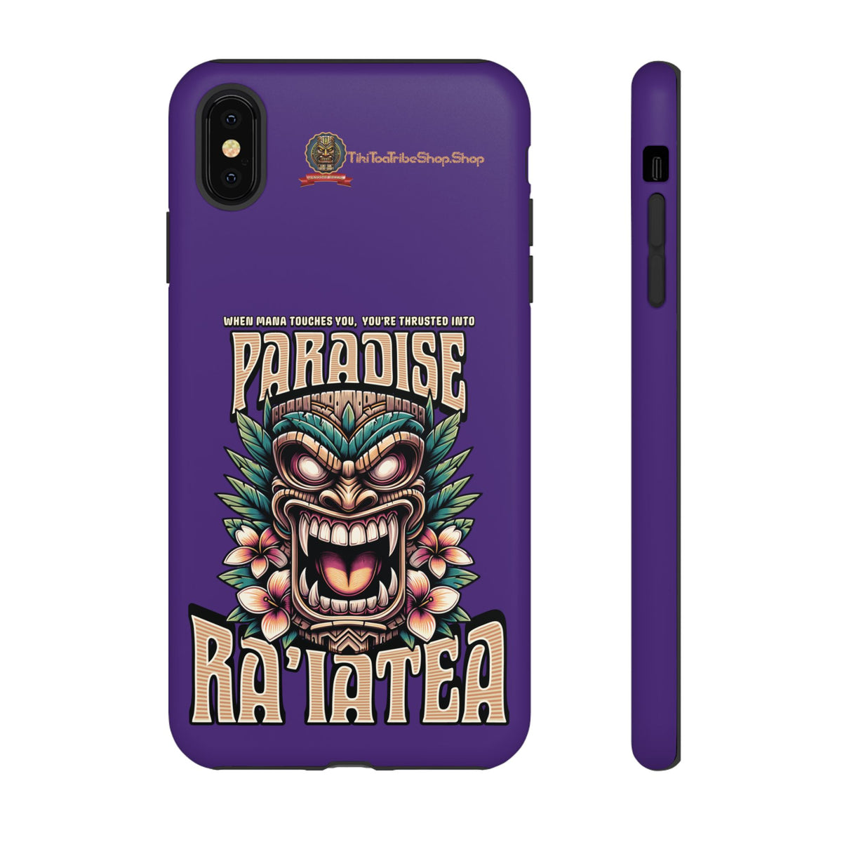 Ra’iatea – Coque Tiki Tribal de Protection Premium