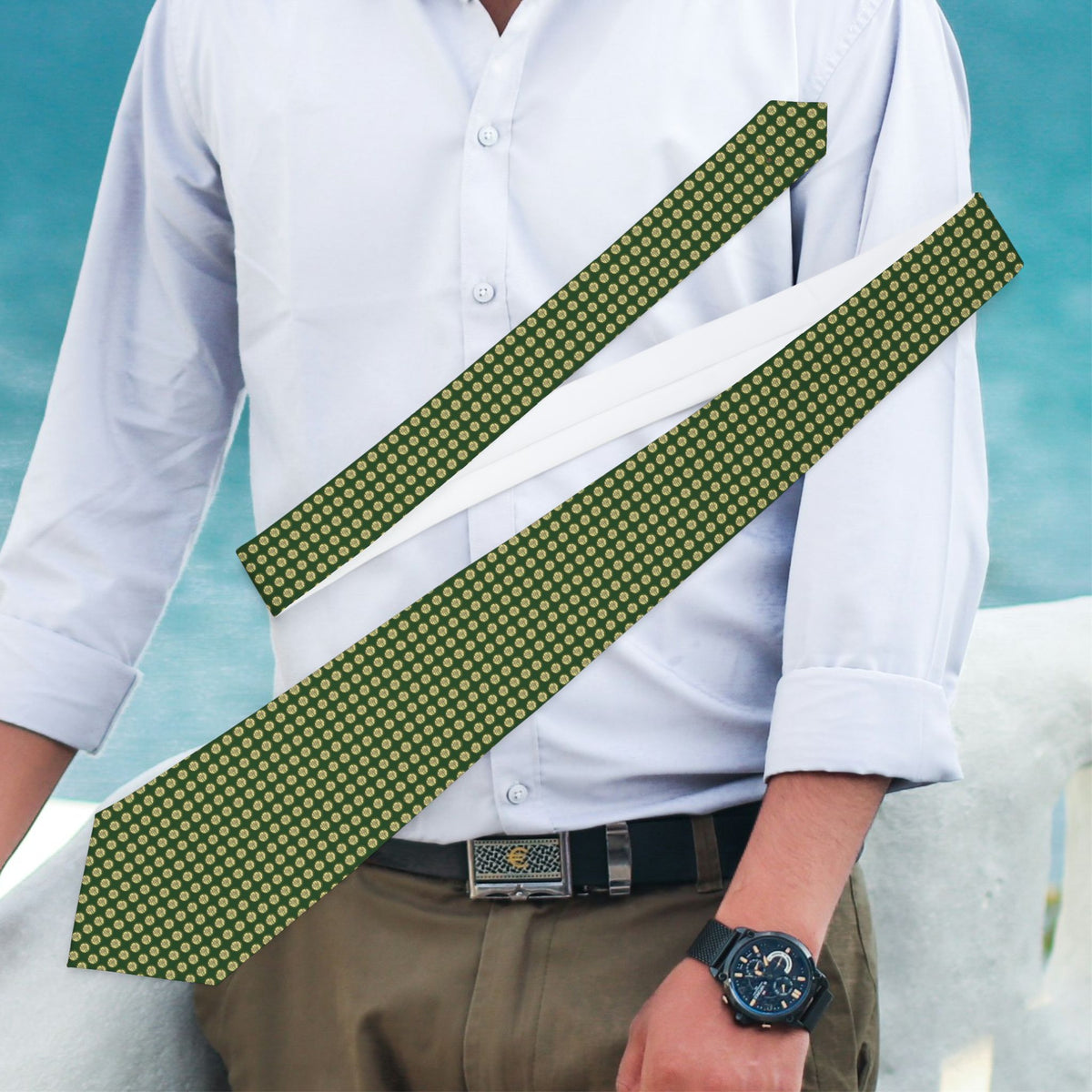 Moroni Classic Polka Dot Inspired Tie