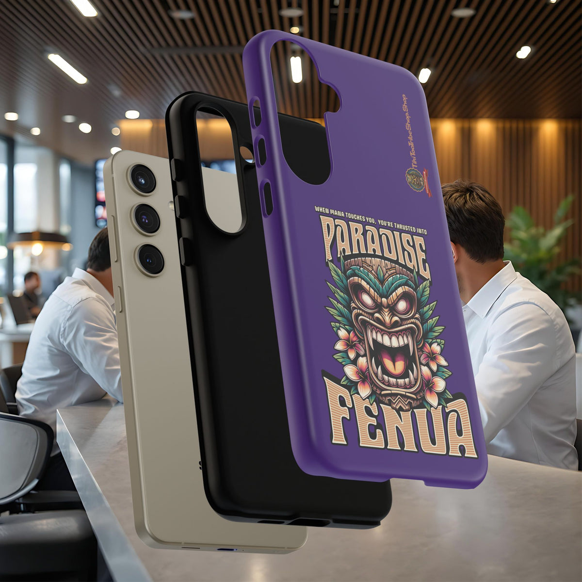 Fenua Guardian – Coque Antichoc Art Polynésien