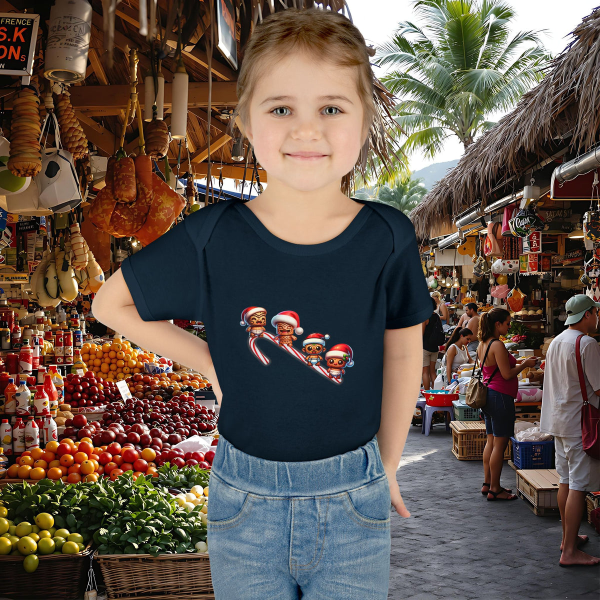 Christmas Mini Tikis, Maxi Joy: Playful Tikis