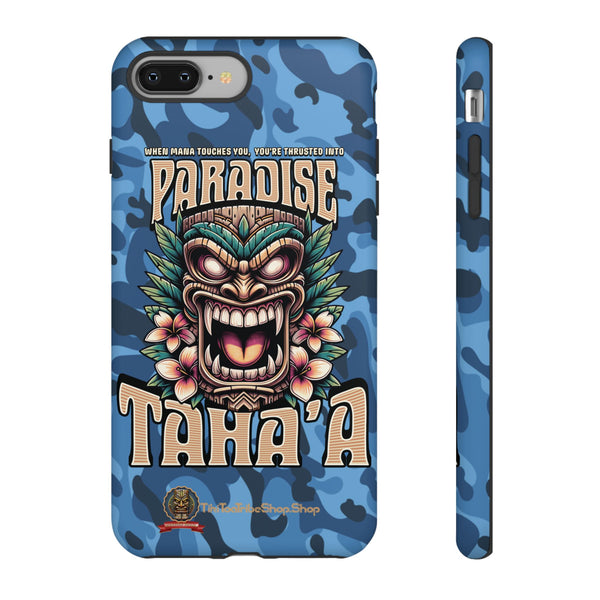 Tahaa – Premium Shockproof Case “Fierce Tiki” | Tribal Design &amp; Maximum Protection