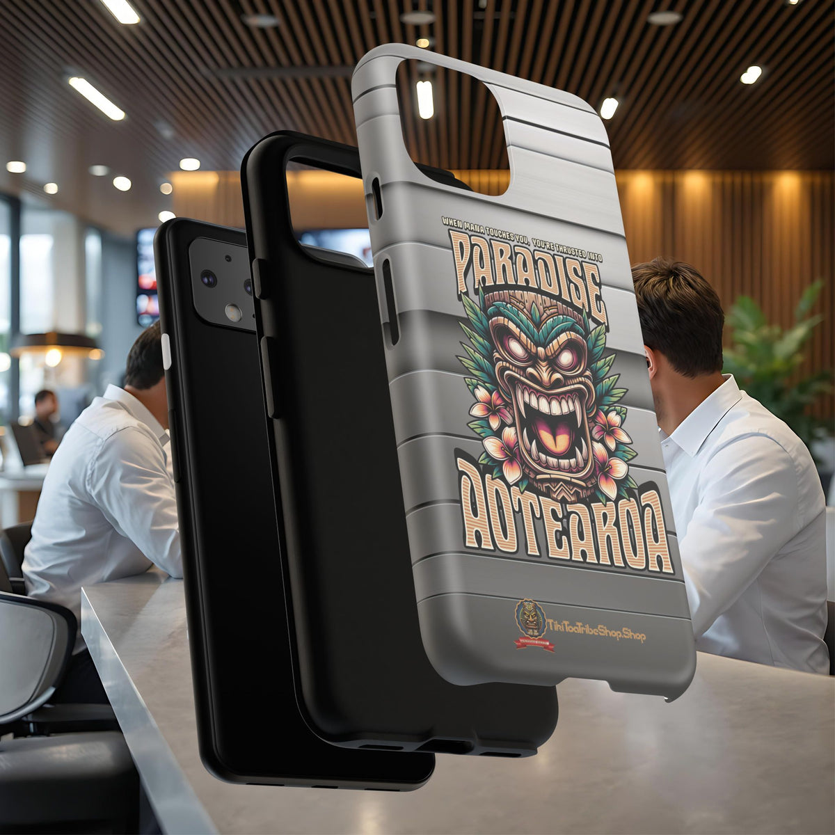 Aotearoa – Tiki Maori &amp; Ancestral Mana Shockproof Case