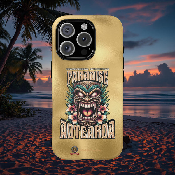 Aotearoa – Tiki Maori &amp; Ancestral Mana Shockproof Case