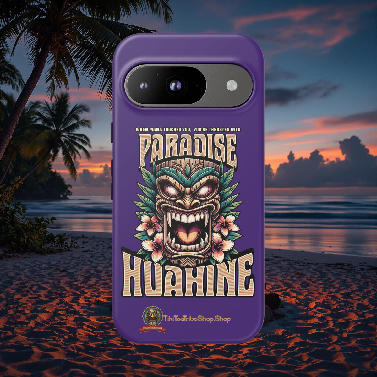 Huahine – Coque Antichoc Premium Tiki Fenua