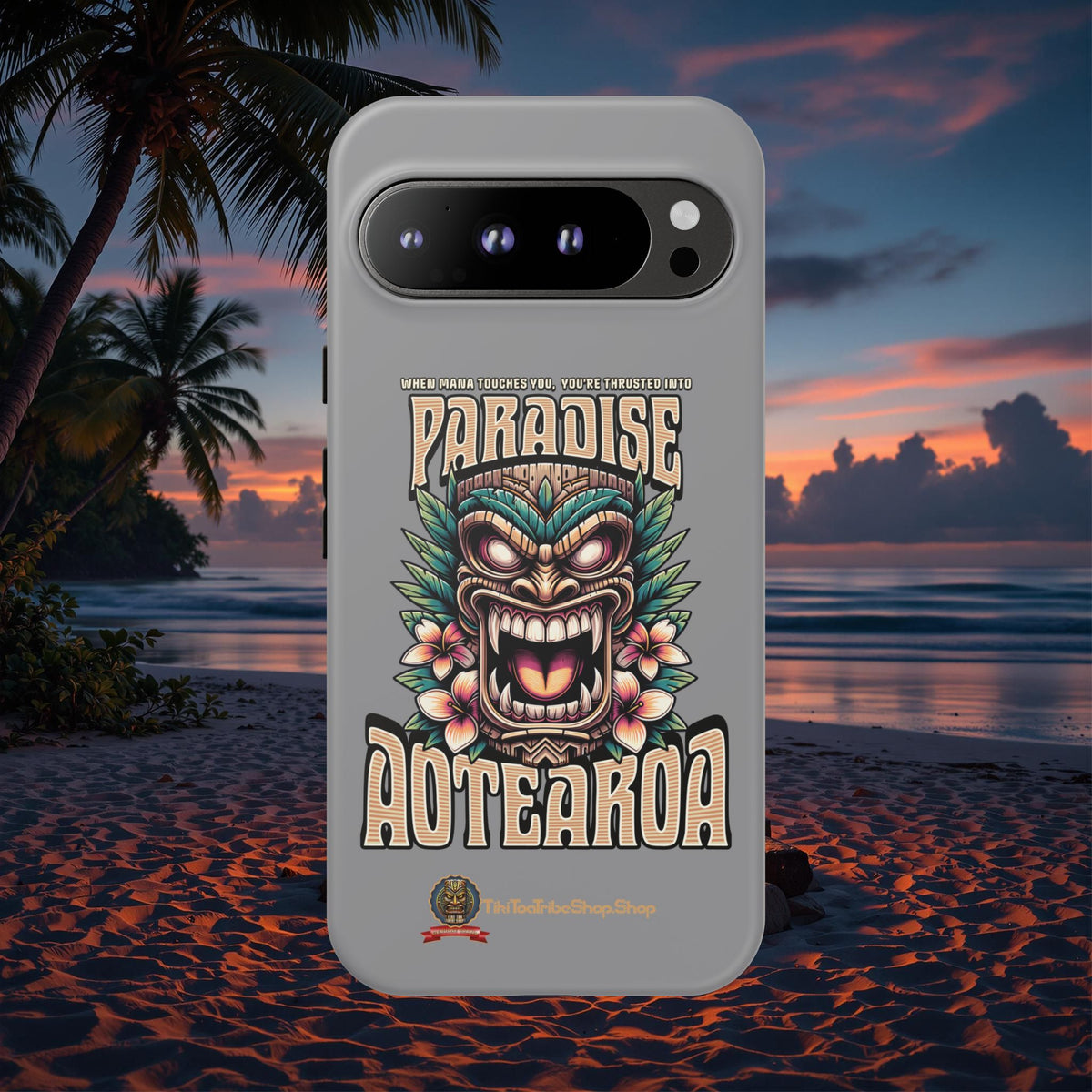 Aotearoa – Coque Antichoc Tiki Maori & Mana Ancestral