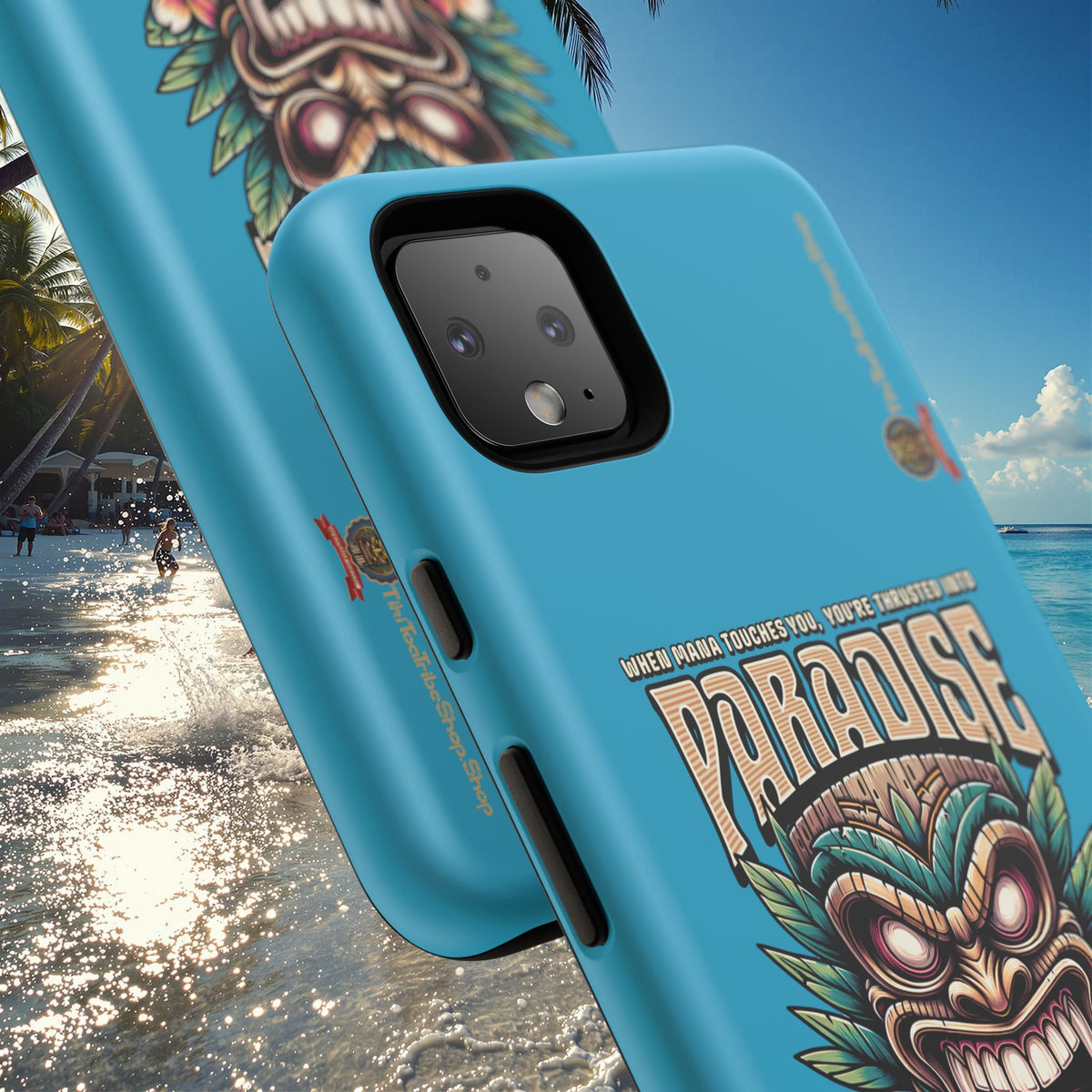 Tahiti – Coque Antichoc Premium Tiki Royal
