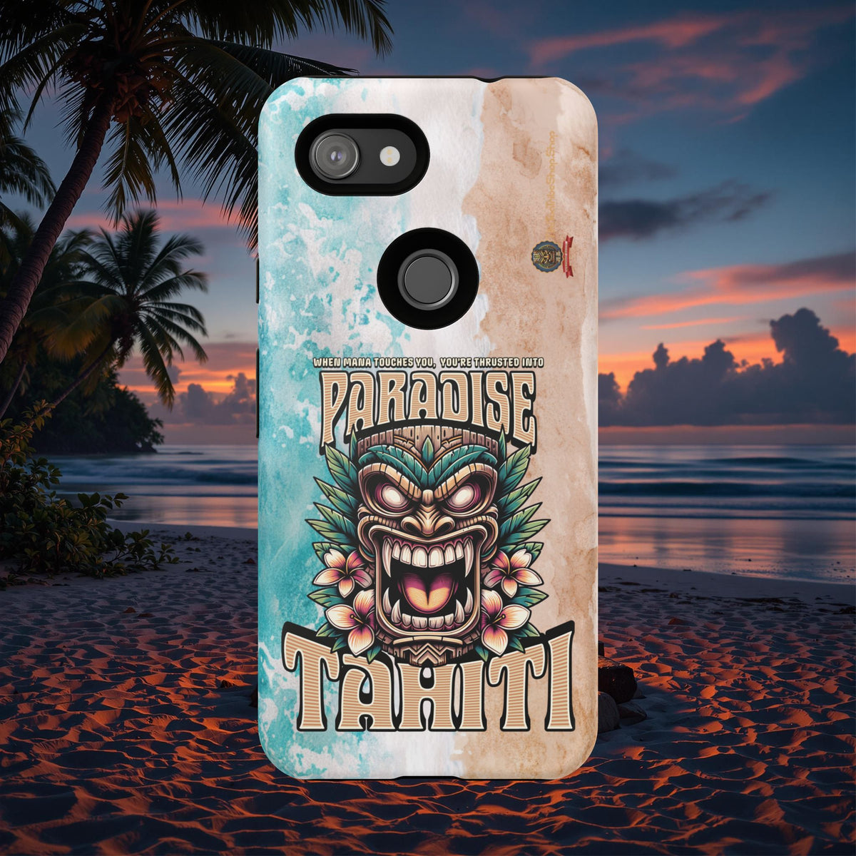 Tahiti – Coque Antichoc Premium Tiki Royal