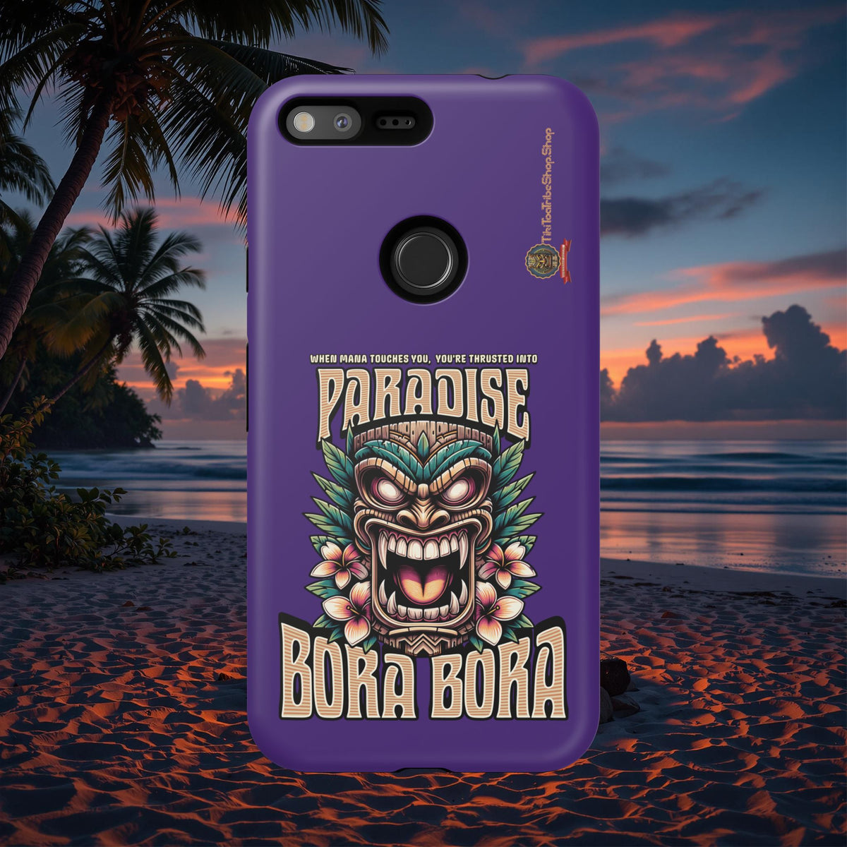 Bora Bora – Coque Antichoc Premium Tiki Élégance