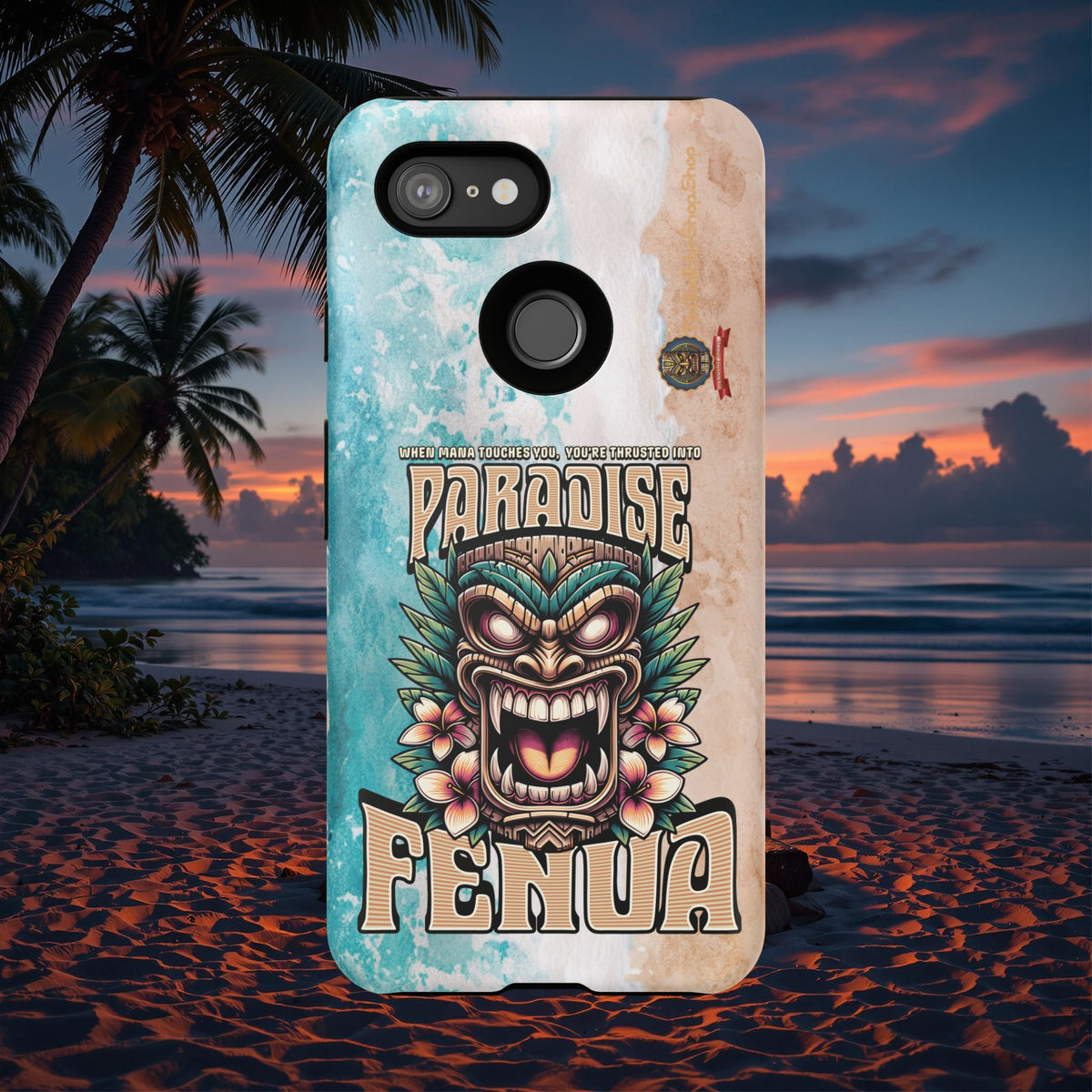 Fenua Guardian – Coque Antichoc Art Polynésien