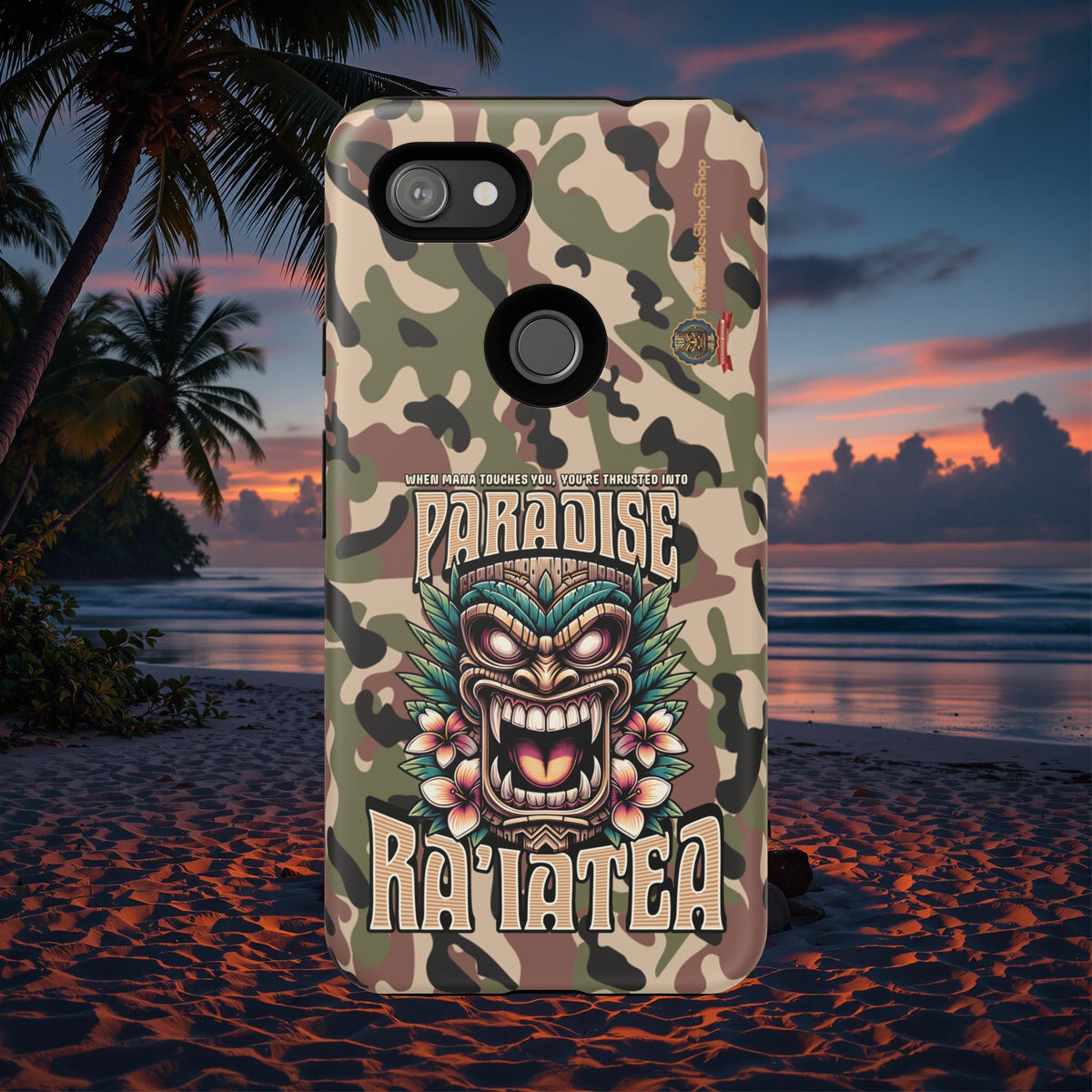 Ra'iatea – Premium Protective Tiki Tribal Case