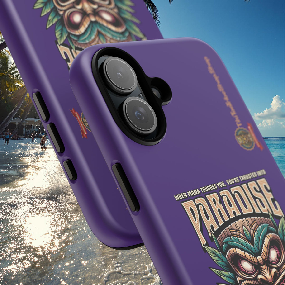 Huahine – Coque Antichoc Premium Tiki Fenua