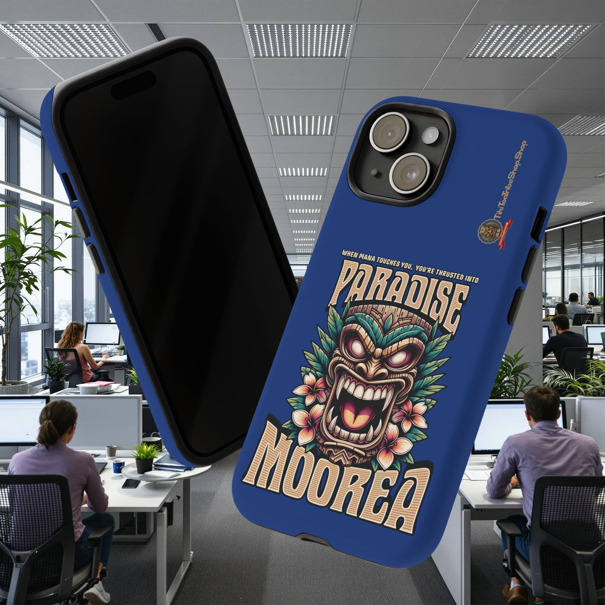 Moorea – Coque Antichoc Premium Tiki Fenua