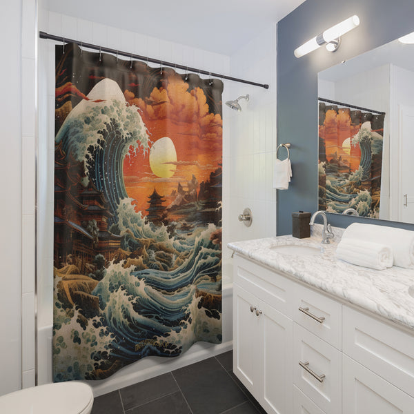 Rideau de Douche Tiki Toa