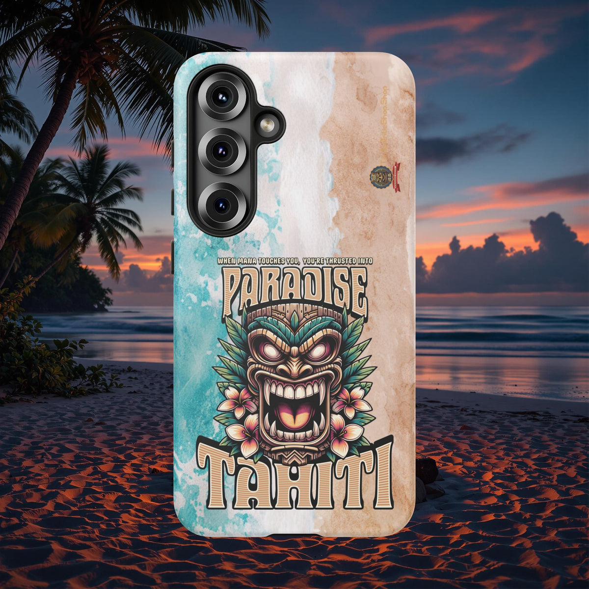 Tahiti – Coque Antichoc Premium Tiki Royal