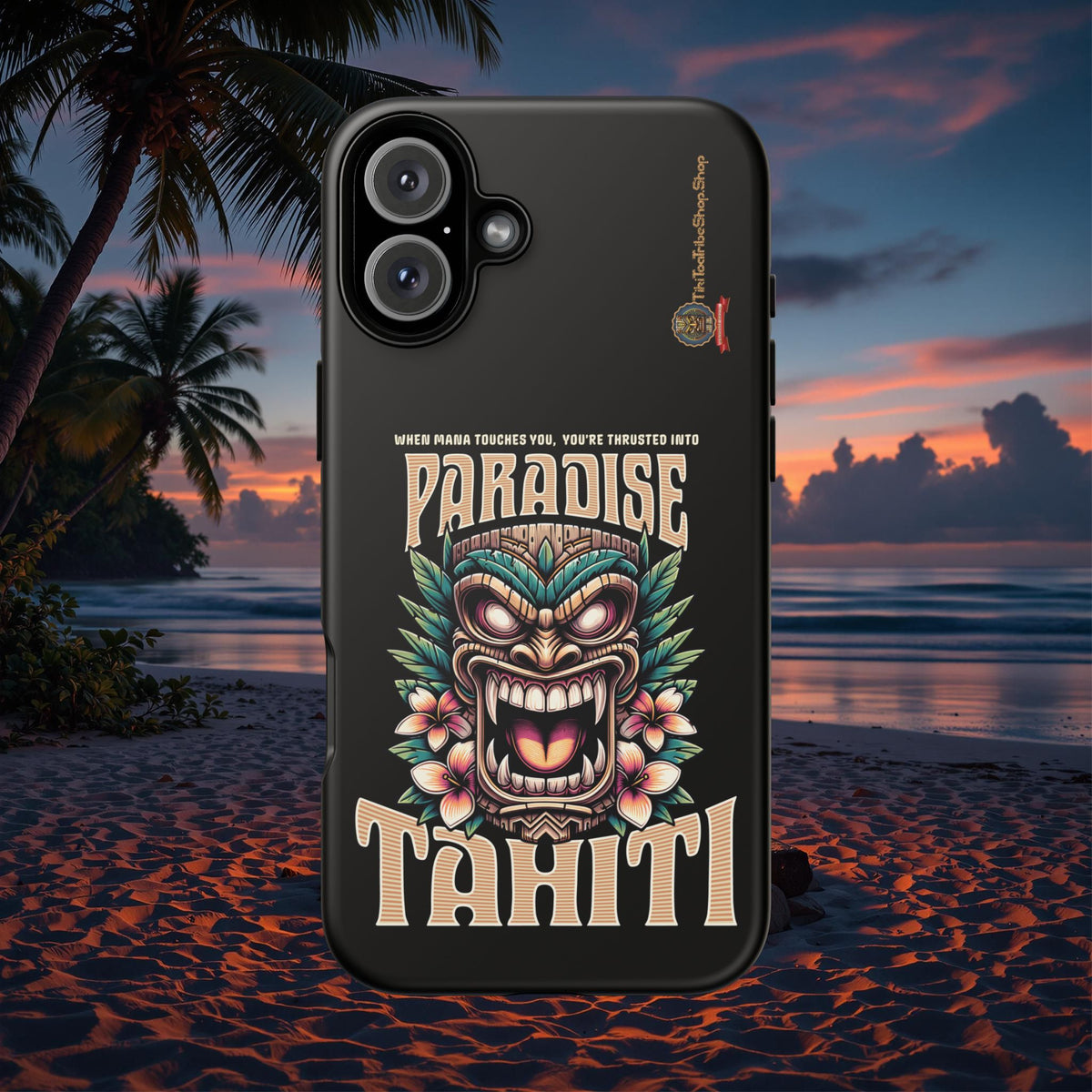 Tahiti – Coque Antichoc Premium Tiki Royal