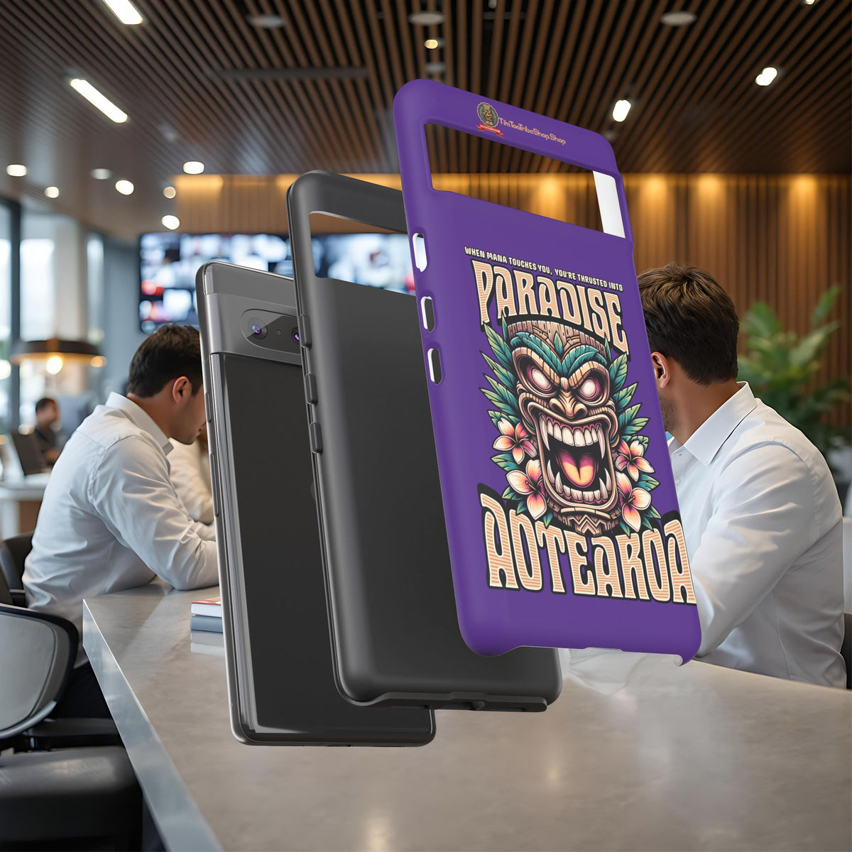 Aotearoa – Tiki Maori &amp; Ancestral Mana Shockproof Case