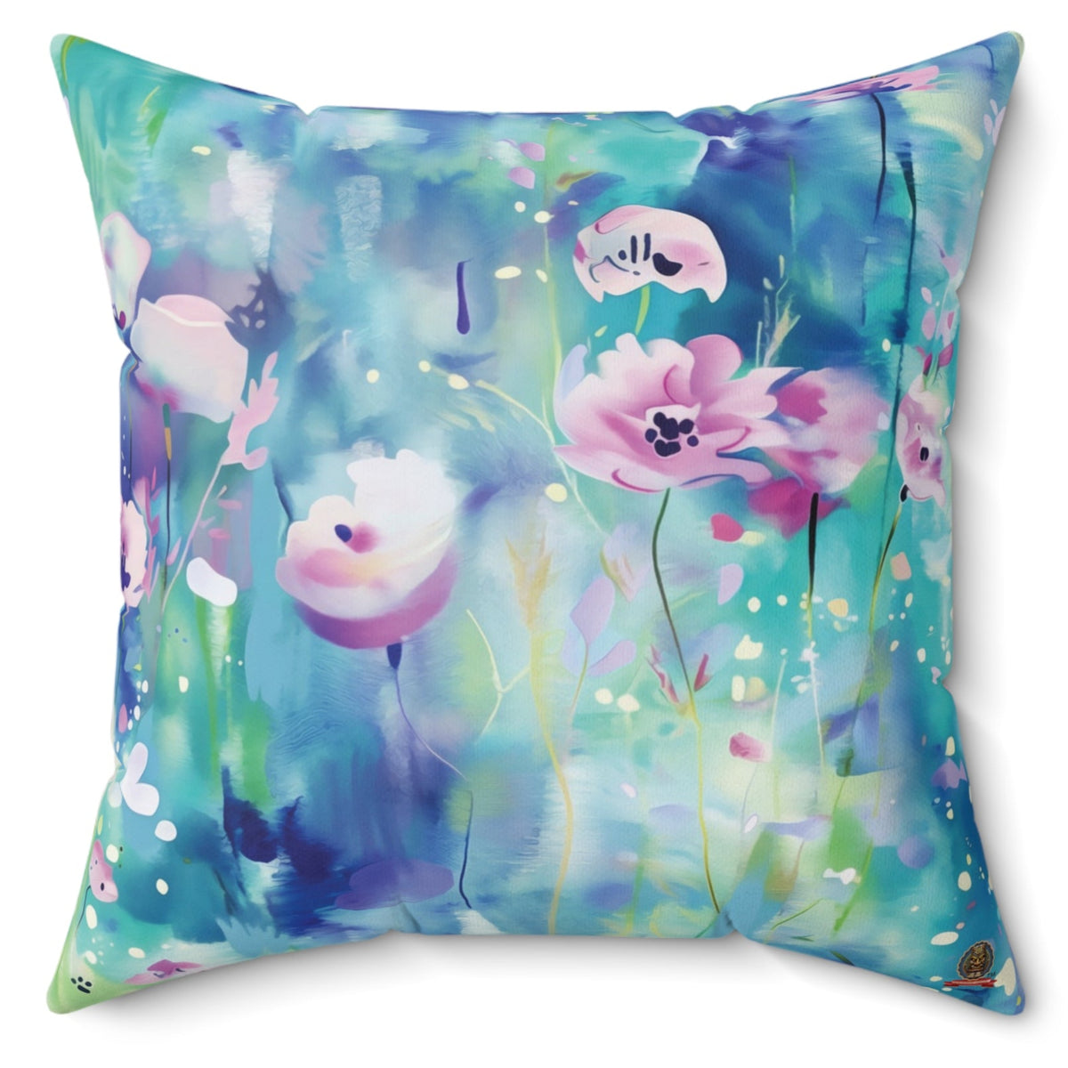 Fleurs Abstraites : Aura de Turquoise