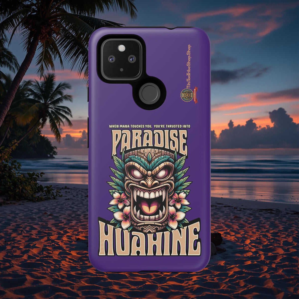 Huahine – Coque Antichoc Premium Tiki Fenua