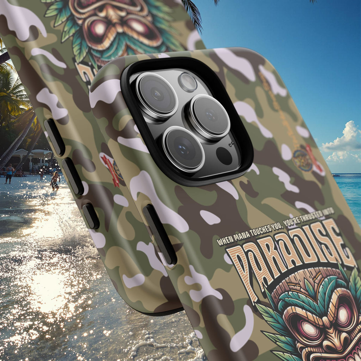 Fenua Guardian – Coque Antichoc Art Polynésien