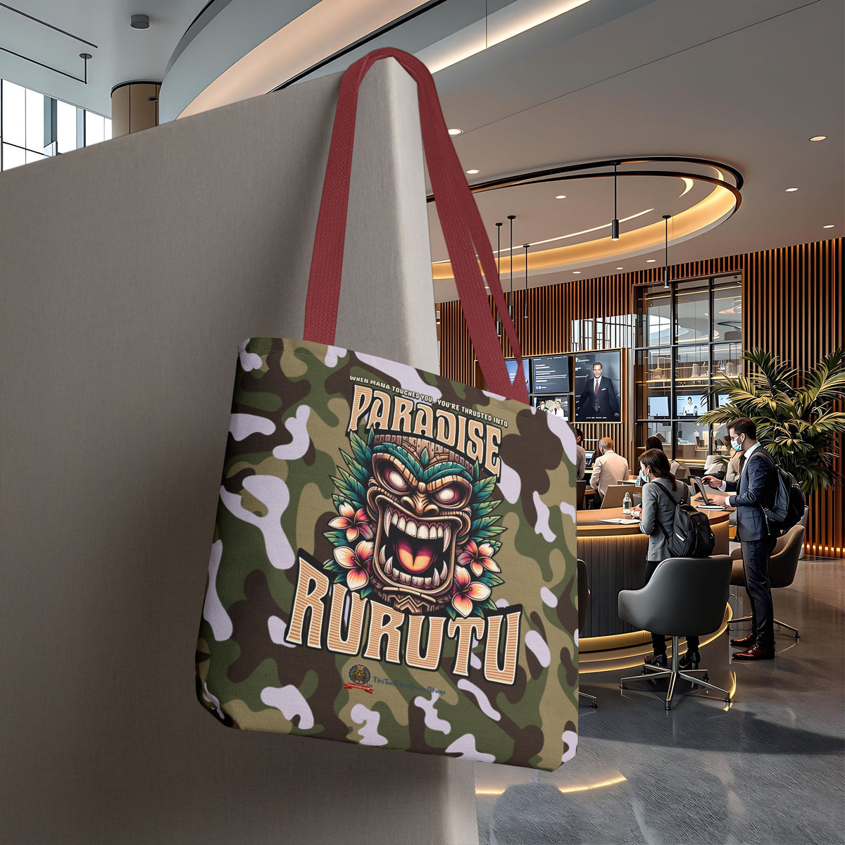 Tote Bag - 'Paradise Rurutu'
