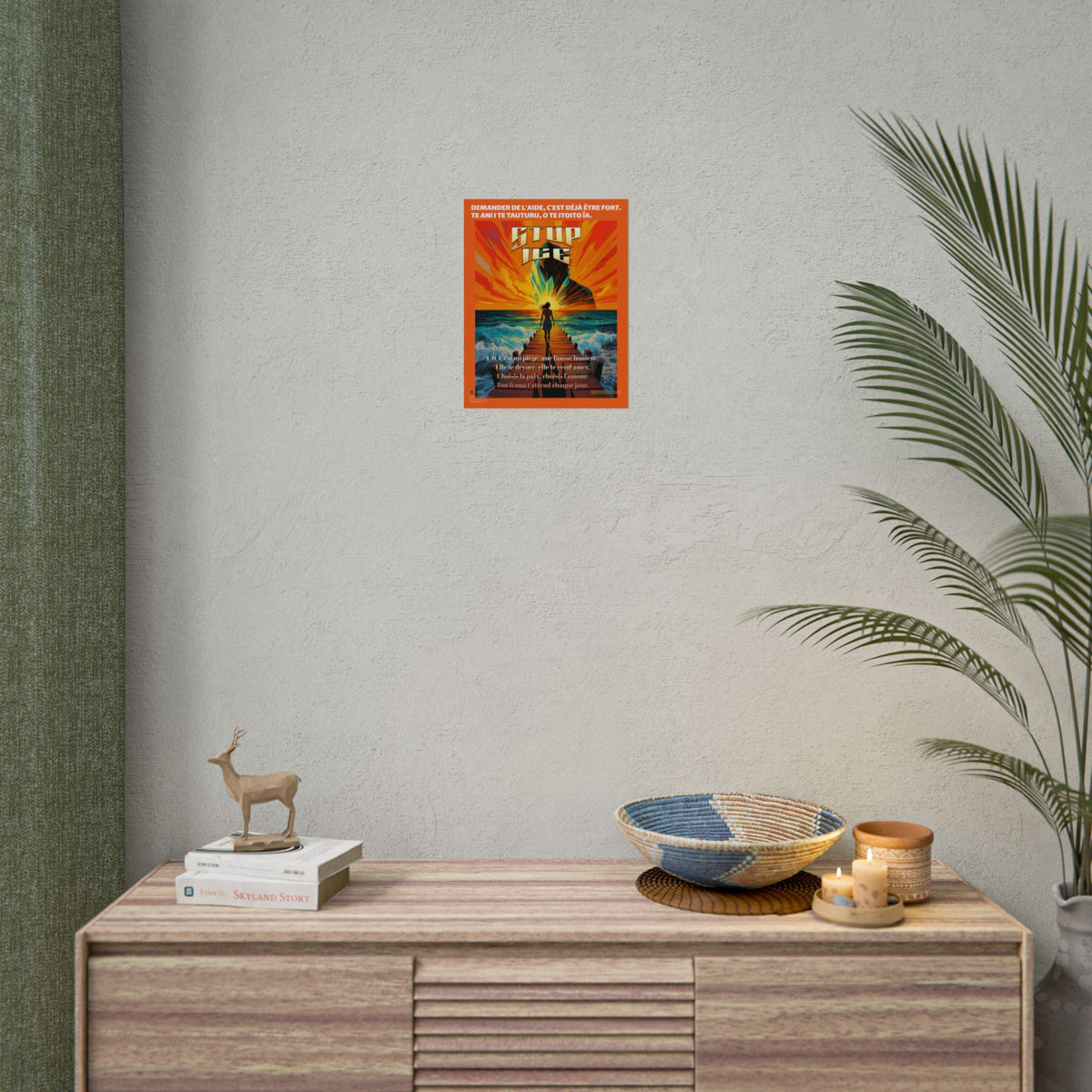 Posters Anti-ICE Polynésie – Affiches de Sensibilisation Contre la Drogue “Paruru i te ora – Brisons les chaînes de l’ICE”
