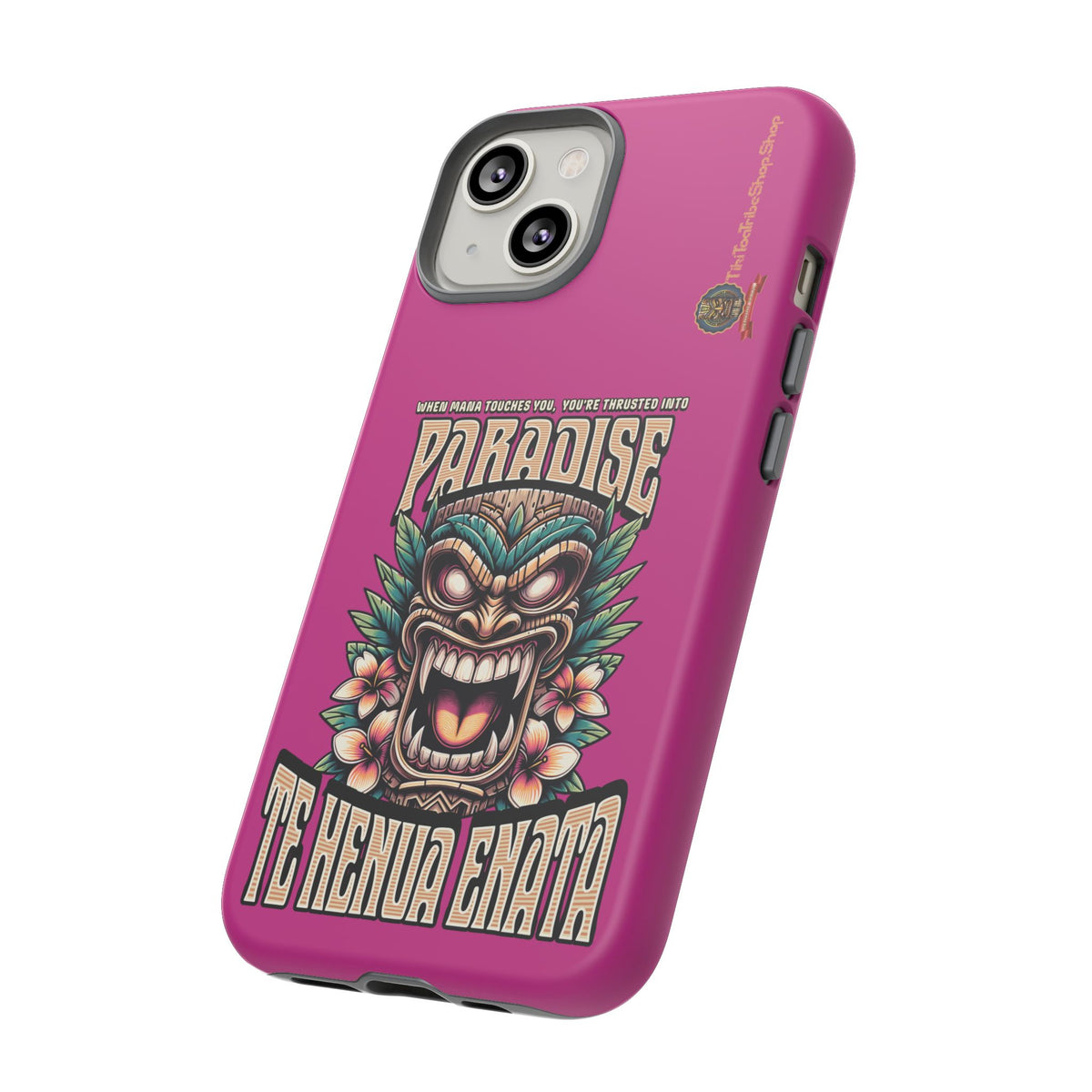 Te Henua Enata – Coque Antichoc Tiki Ancestral & Puissant