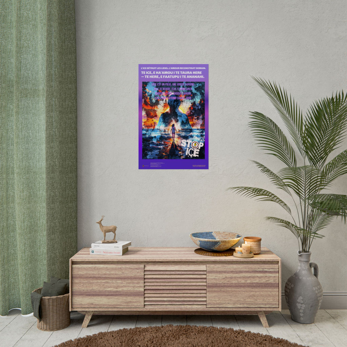 Posters Anti-ICE Polynésie – Affiches de Sensibilisation Contre la Drogue “Paruru i te ora – Brisons les chaînes de l’ICE”