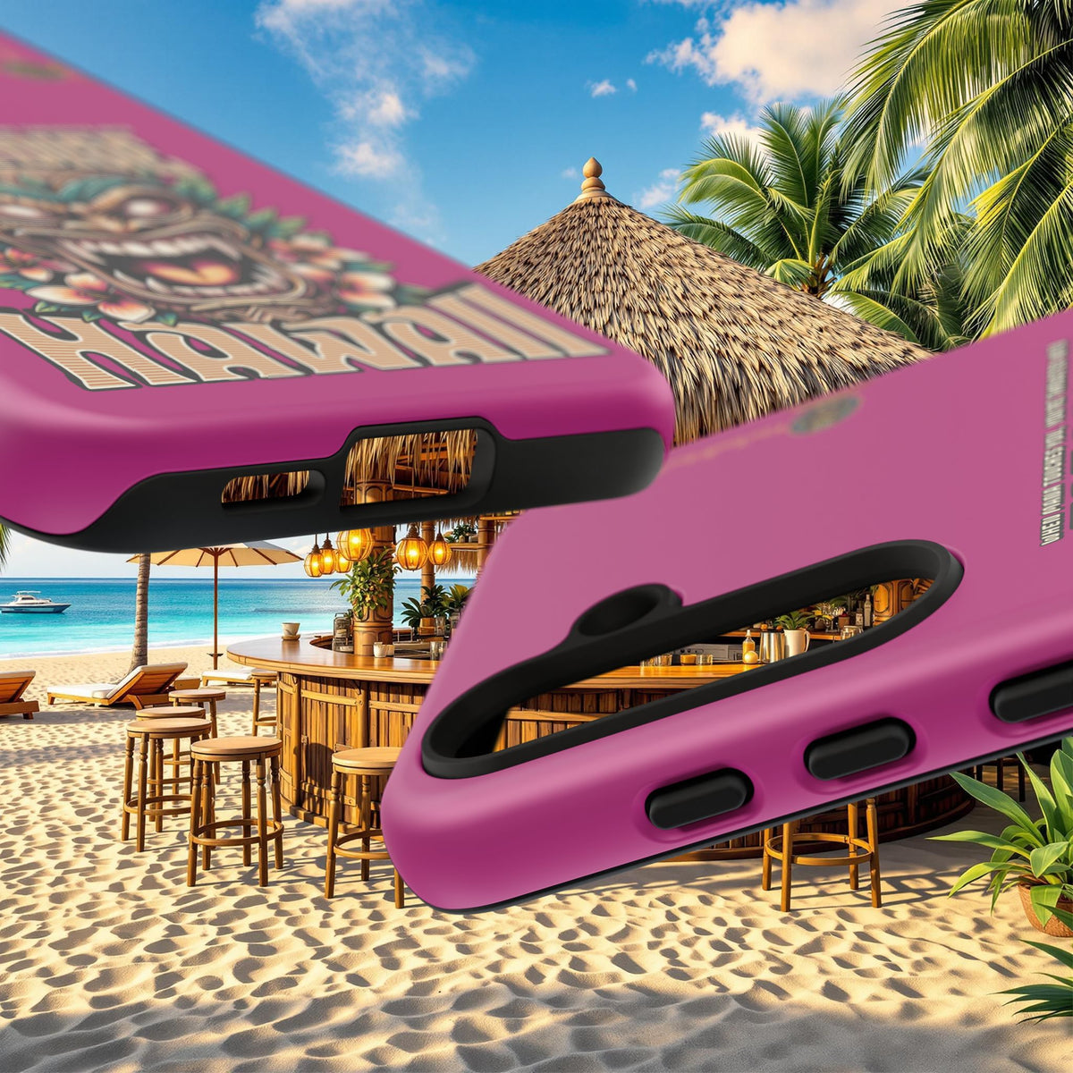 Hawaii – Coque Antichoc Premium Tiki Mana