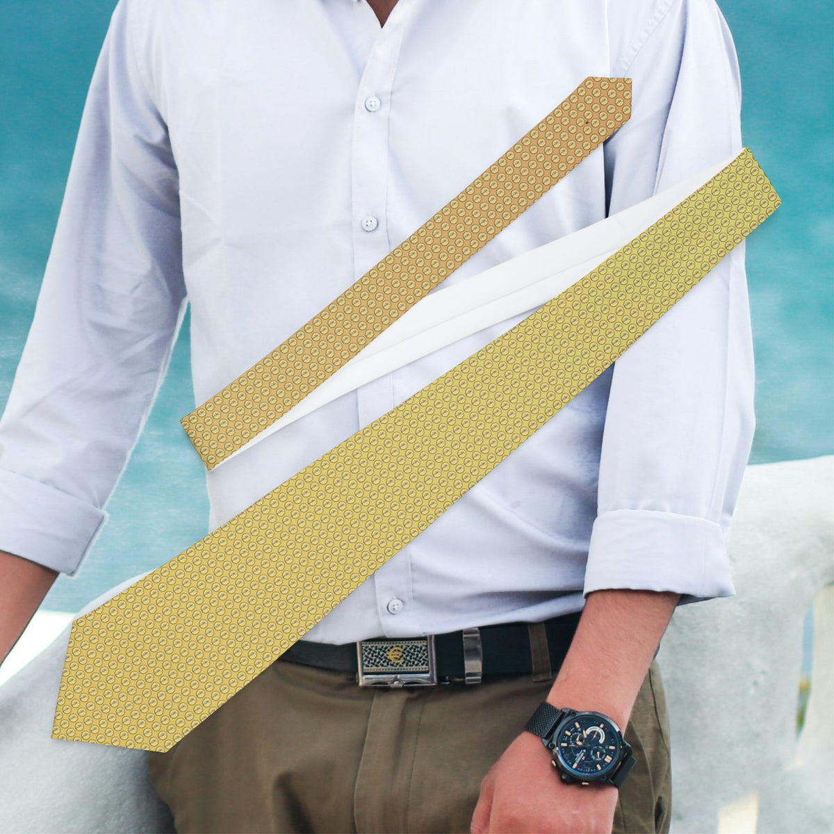 Moroni Classic Polka Dot Inspired Tie
