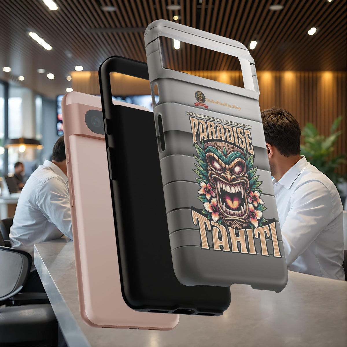 Tahiti – Coque Antichoc Premium Tiki Royal