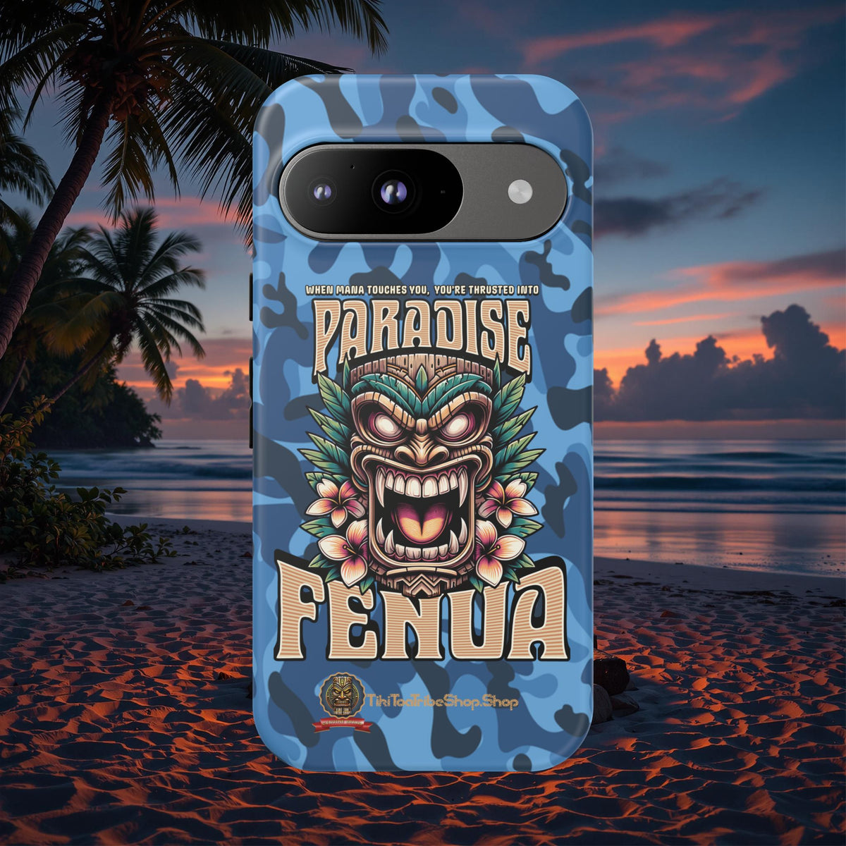 Fenua Guardian – Coque Antichoc Art Polynésien