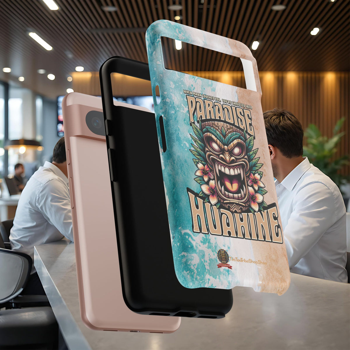 Huahine – Coque Antichoc Premium Tiki Fenua