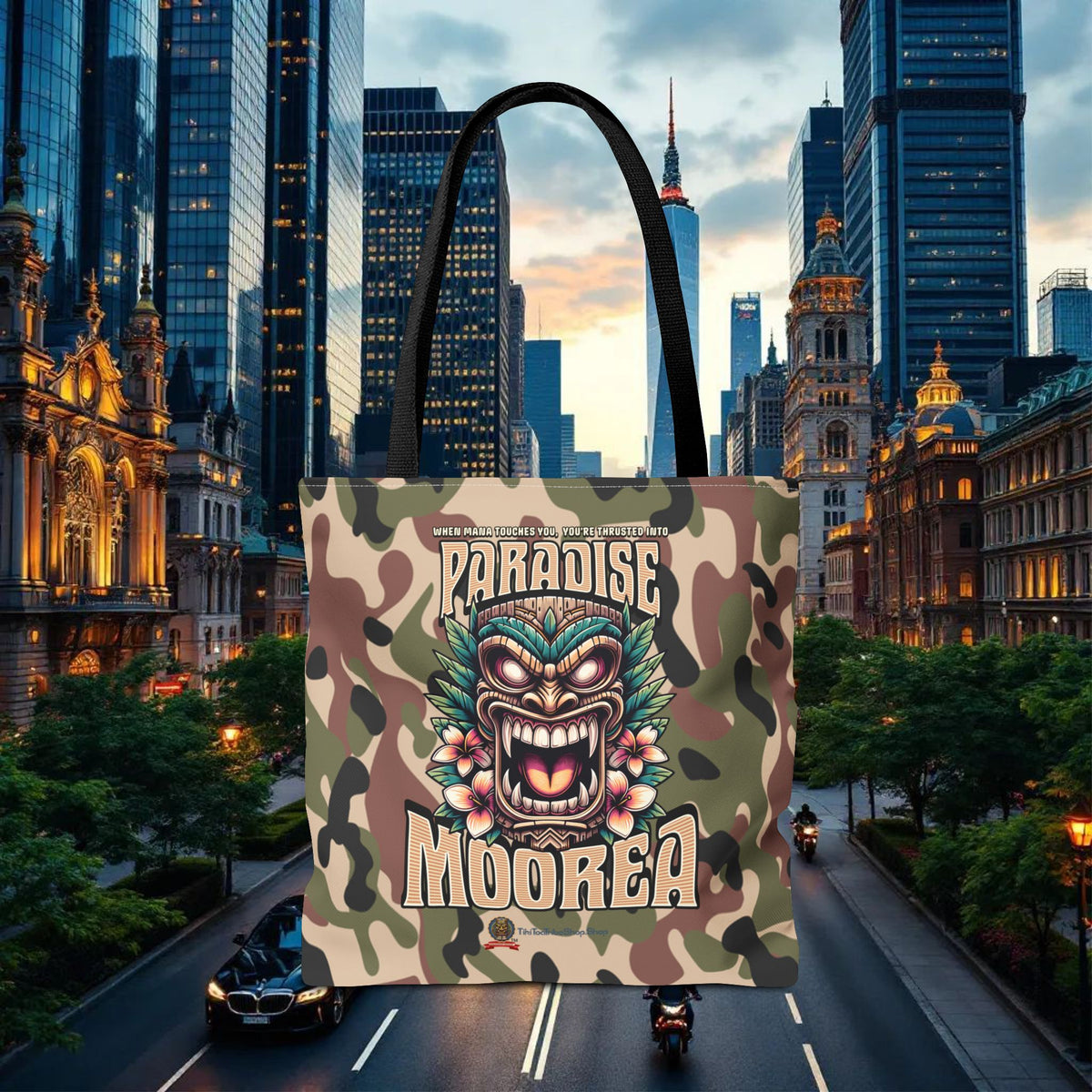 Tote Bag - 'Paradise Moorea'