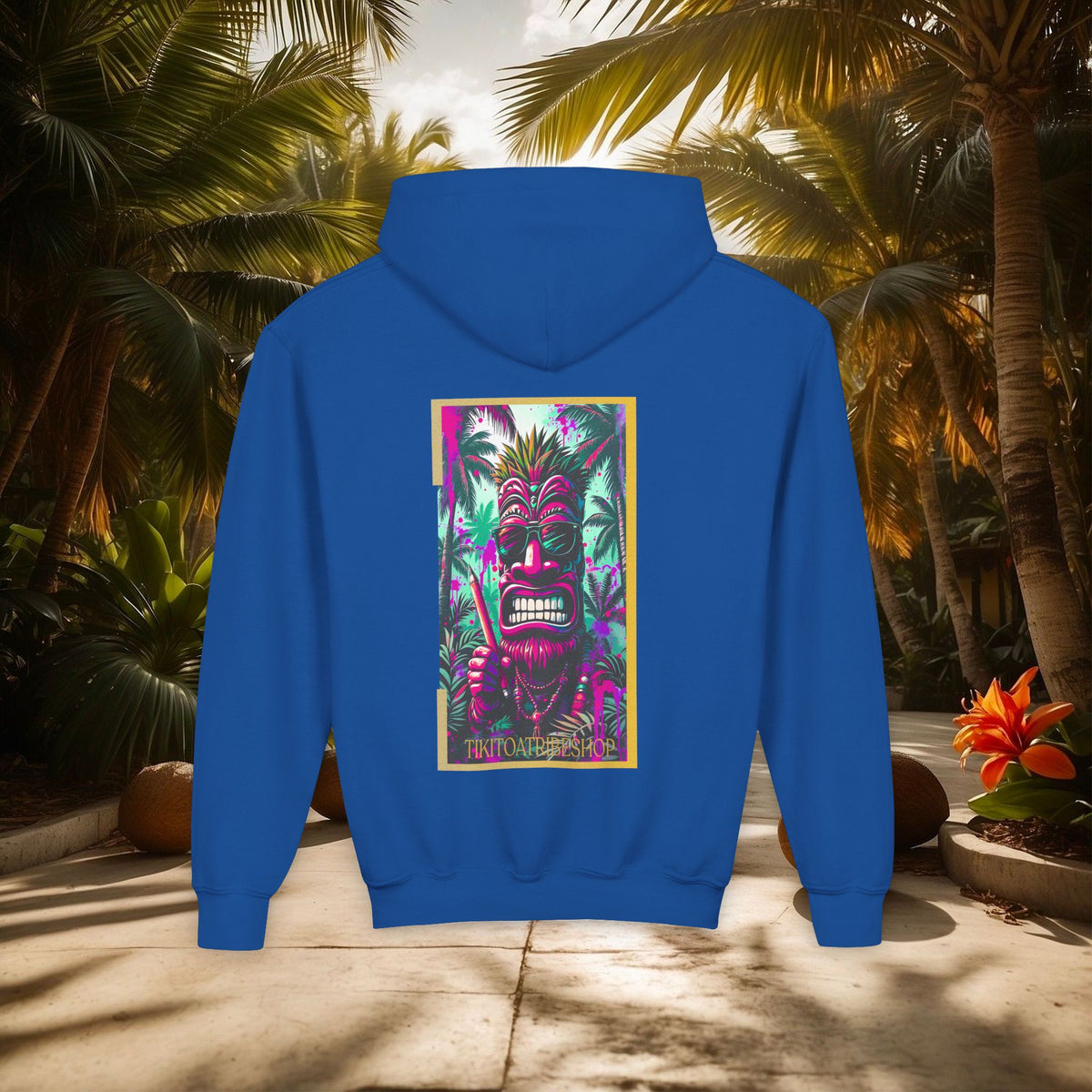 THE TIKI SPIRIT - Thick hooded sweatshirt for youth
