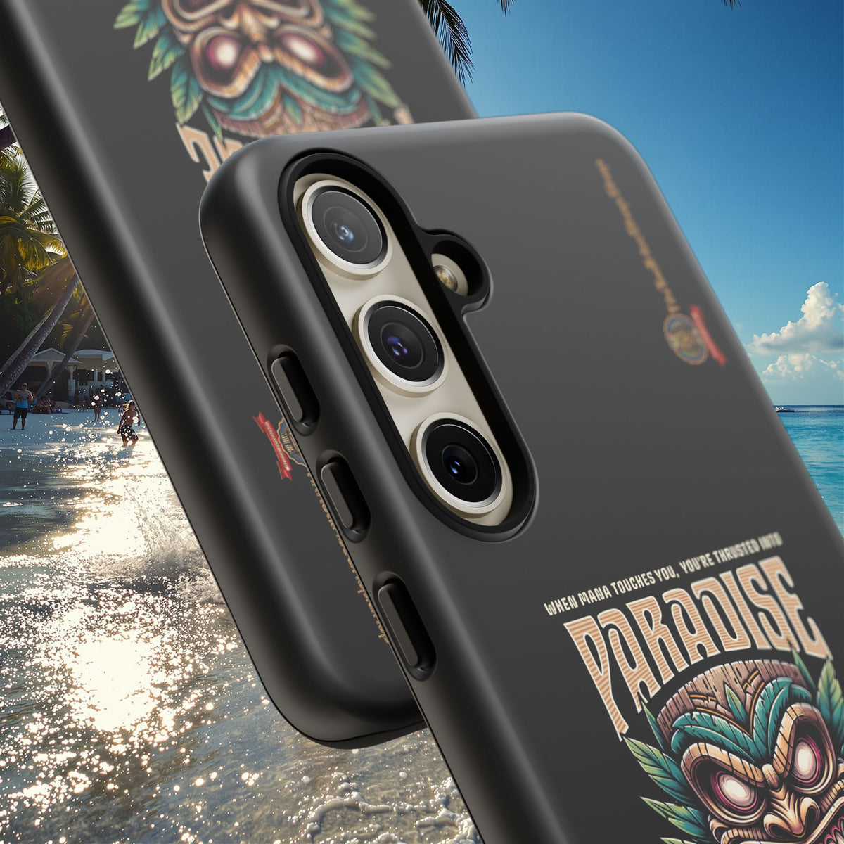 Tahiti – Coque Antichoc Premium Tiki Royal