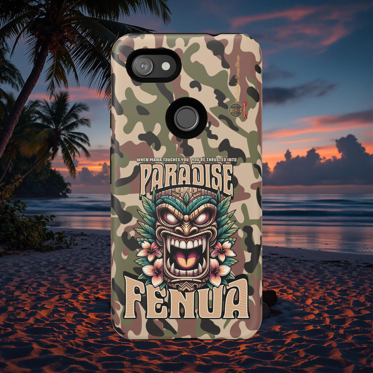 Fenua Guardian – Coque Antichoc Art Polynésien