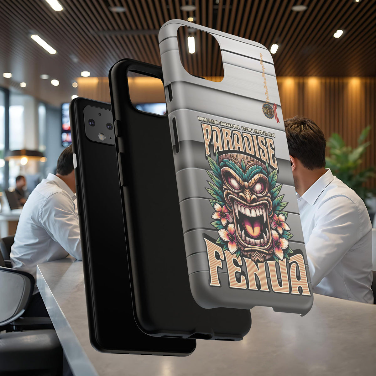 Fenua Guardian – Coque Antichoc Art Polynésien