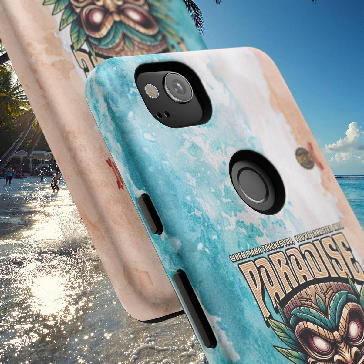 Bora Bora – Coque Antichoc Premium Tiki Élégance