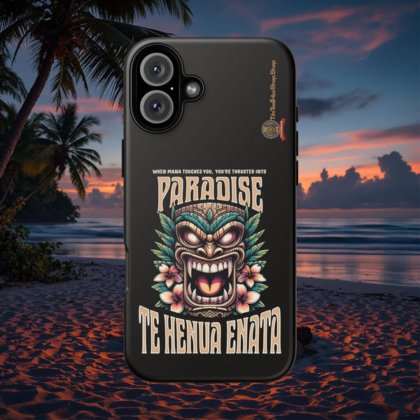 Te Henua Enata – Coque Antichoc Tiki Ancestral & Puissant