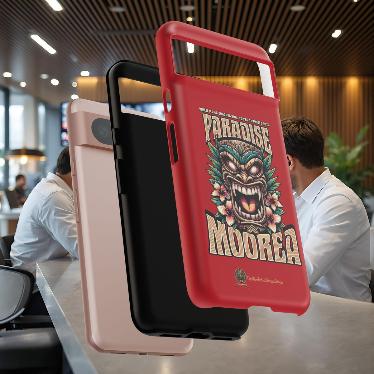 Moorea – Coque Antichoc Premium Tiki Fenua