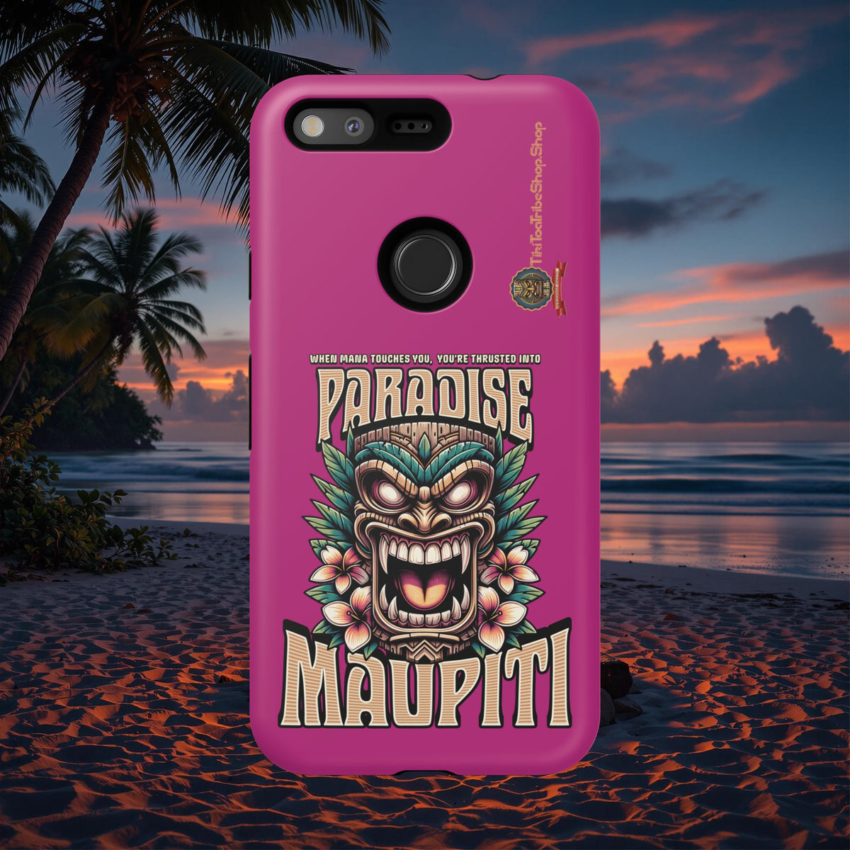 Maupiti Spirit – Coque Tiki Sauvage & Tropicale