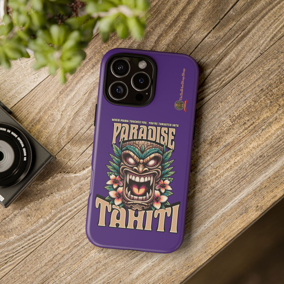 Tahiti – Coque Antichoc Premium Tiki Royal
