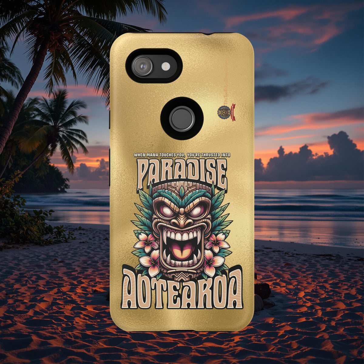Aotearoa – Tiki Maori &amp; Ancestral Mana Shockproof Case
