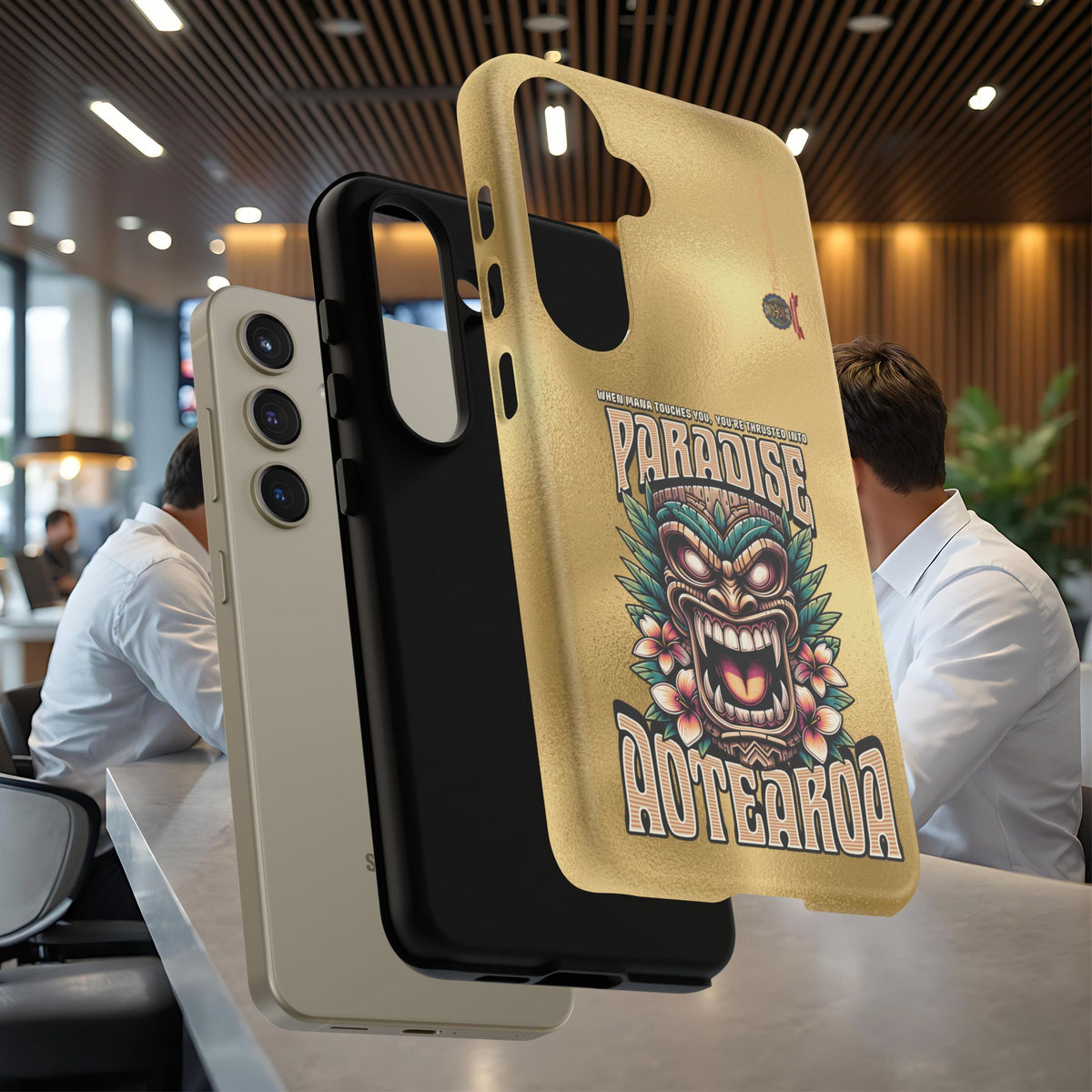 Aotearoa – Tiki Maori &amp; Ancestral Mana Shockproof Case
