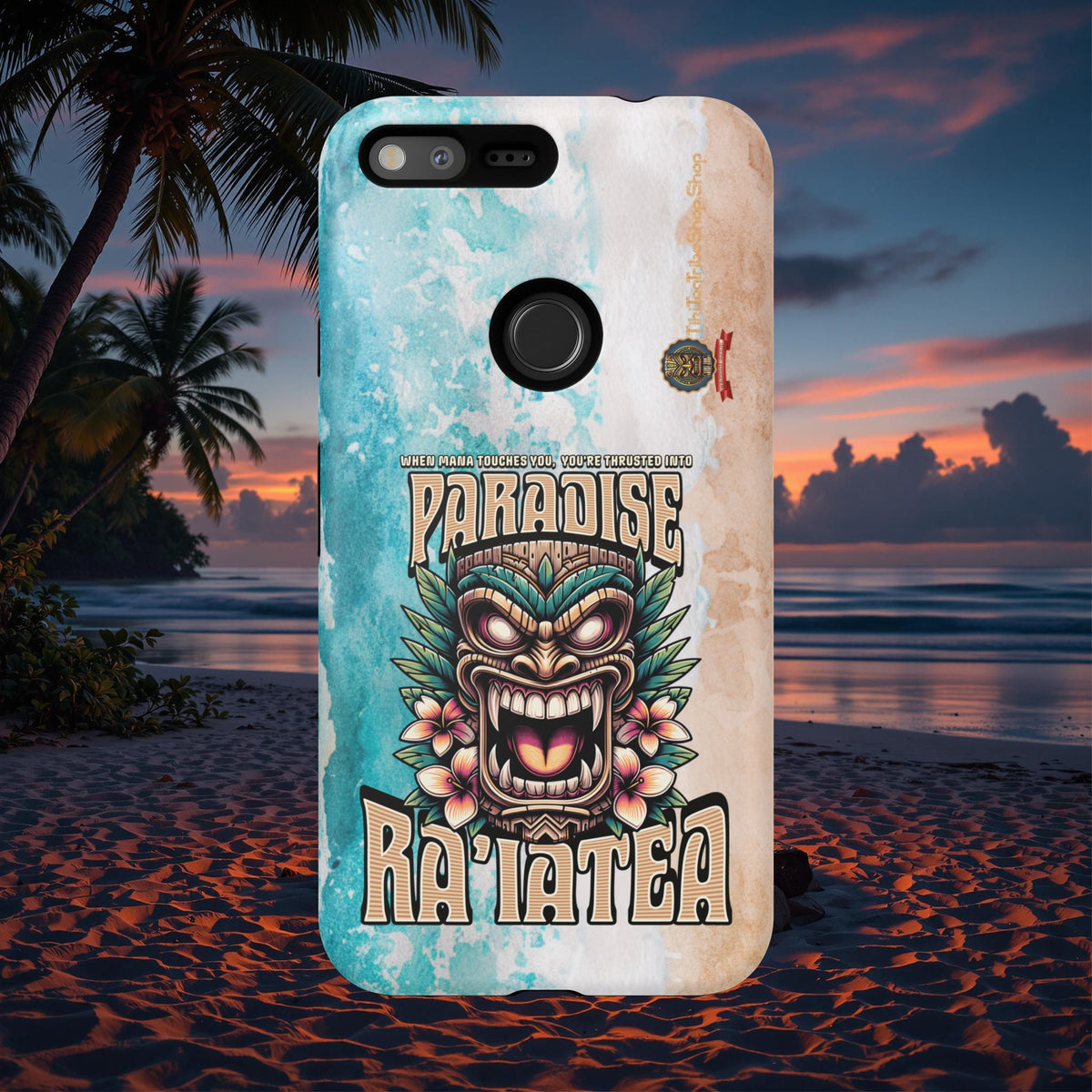 Ra’iatea – Coque Tiki Tribal de Protection Premium