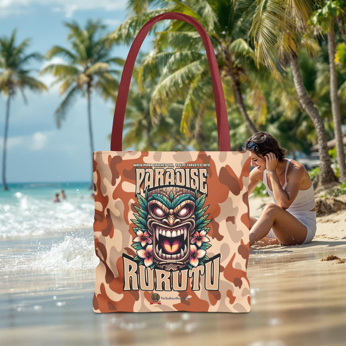 Tote Bag - 'Paradise Rurutu'