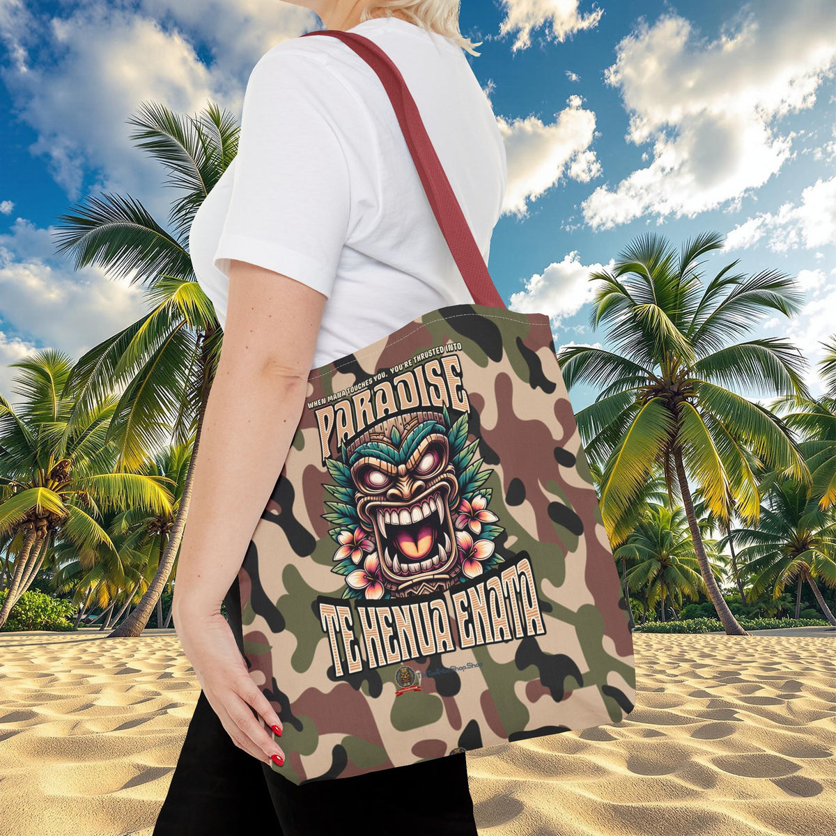 Tote Bag - 'Paradise Te Henua Enata'