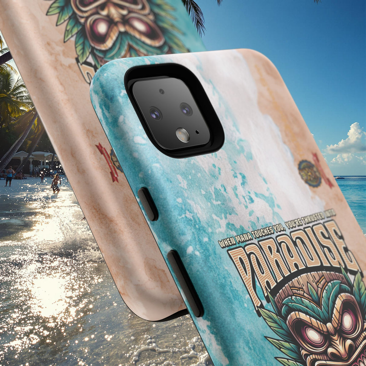 Fenua Guardian – Coque Antichoc Art Polynésien