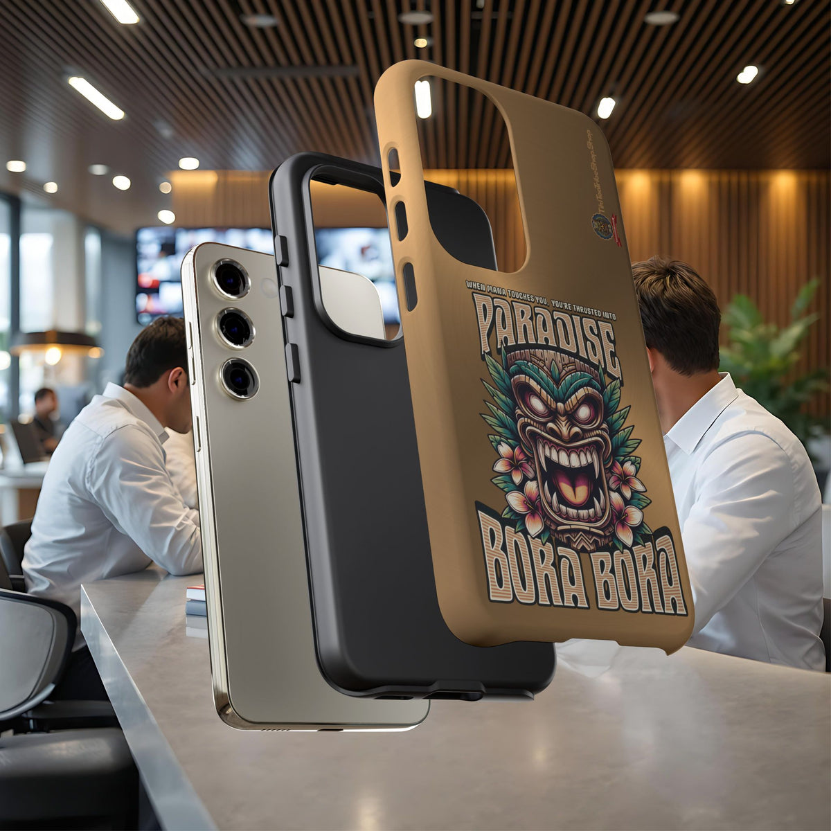 Bora Bora – Coque Antichoc Premium Tiki Élégance